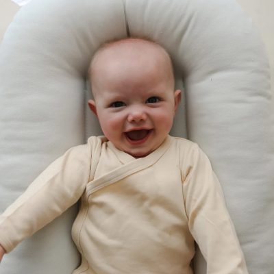 Snuggle Me Organic Infant Lounger Sage