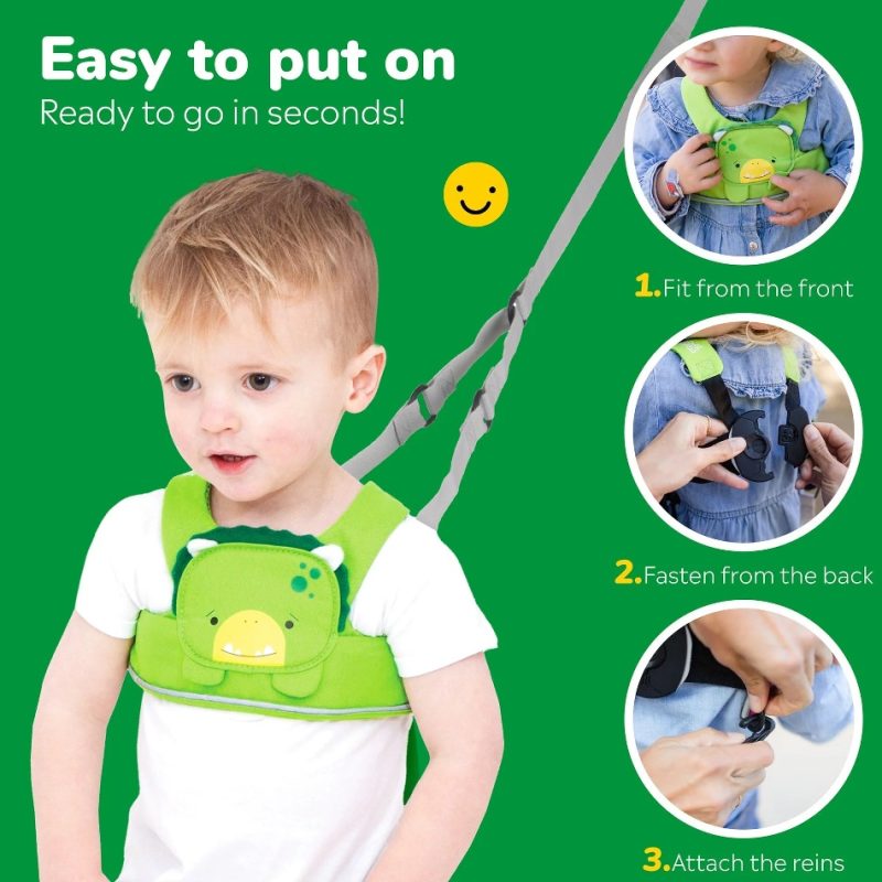 Trunki Walking Reins/Safety Harness - Dudley Dinosaur