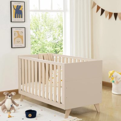 Babymore Dante Cot Bed – Cashmere