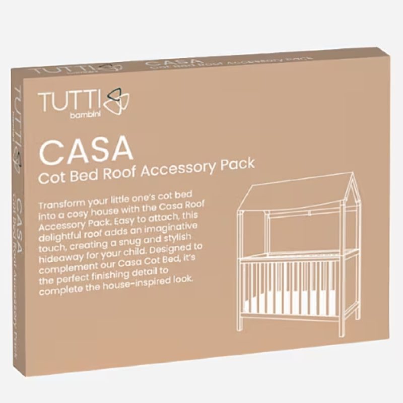 Tutti Bambini Casa Cot Bed Roof Accessory Pack