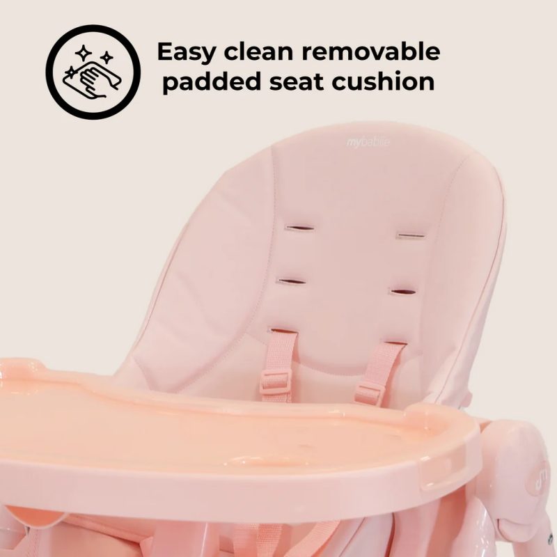 My Babiie Luxe Highchair - Pink