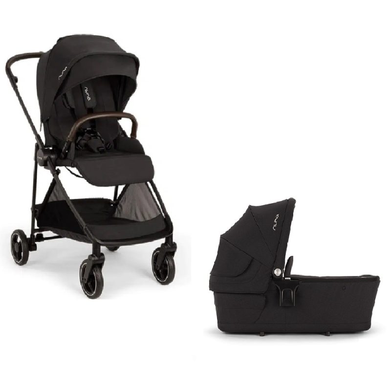 Nuna ixxa next Pushchair and Carrycot Caviar