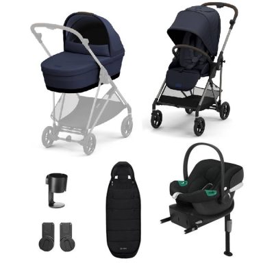 Cybex Melio Travel System Dark Blue