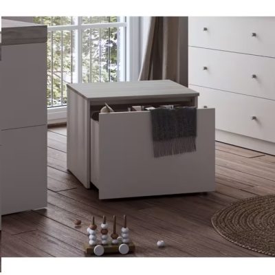 Little Acorns Toy Box - Cashmere/ Grey Ash