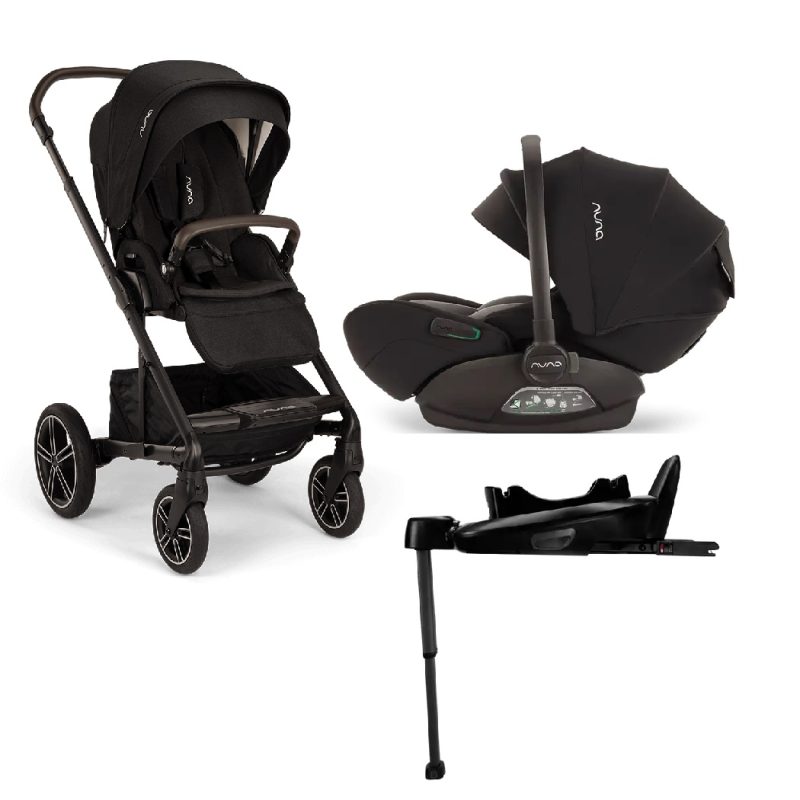 Nuna Mixx Next Car Seat Bundle Caviar