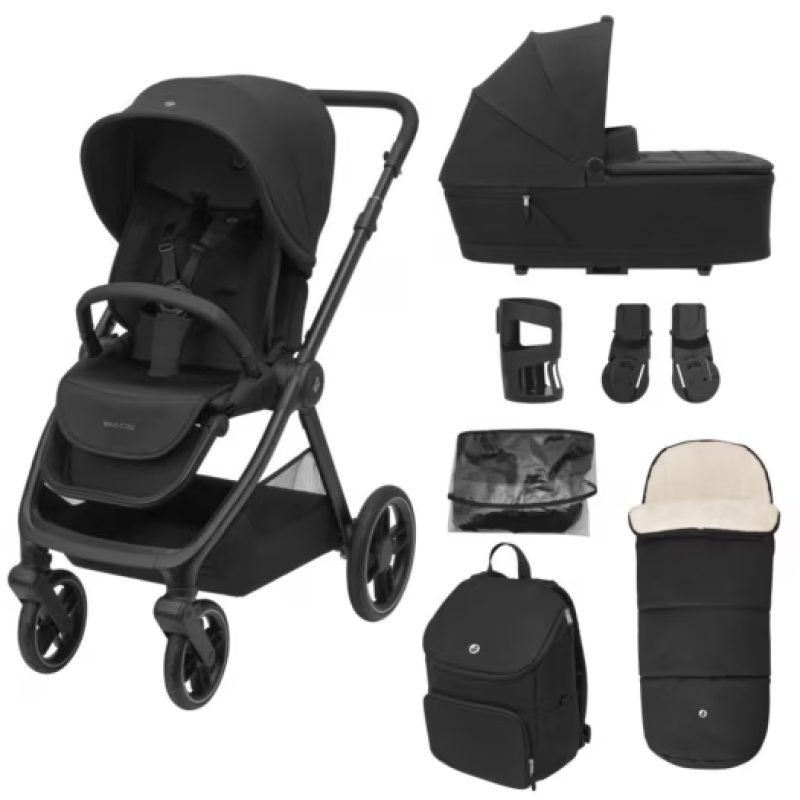 Maxi-Cosi Oxford Essentials Bundle Twillic Black