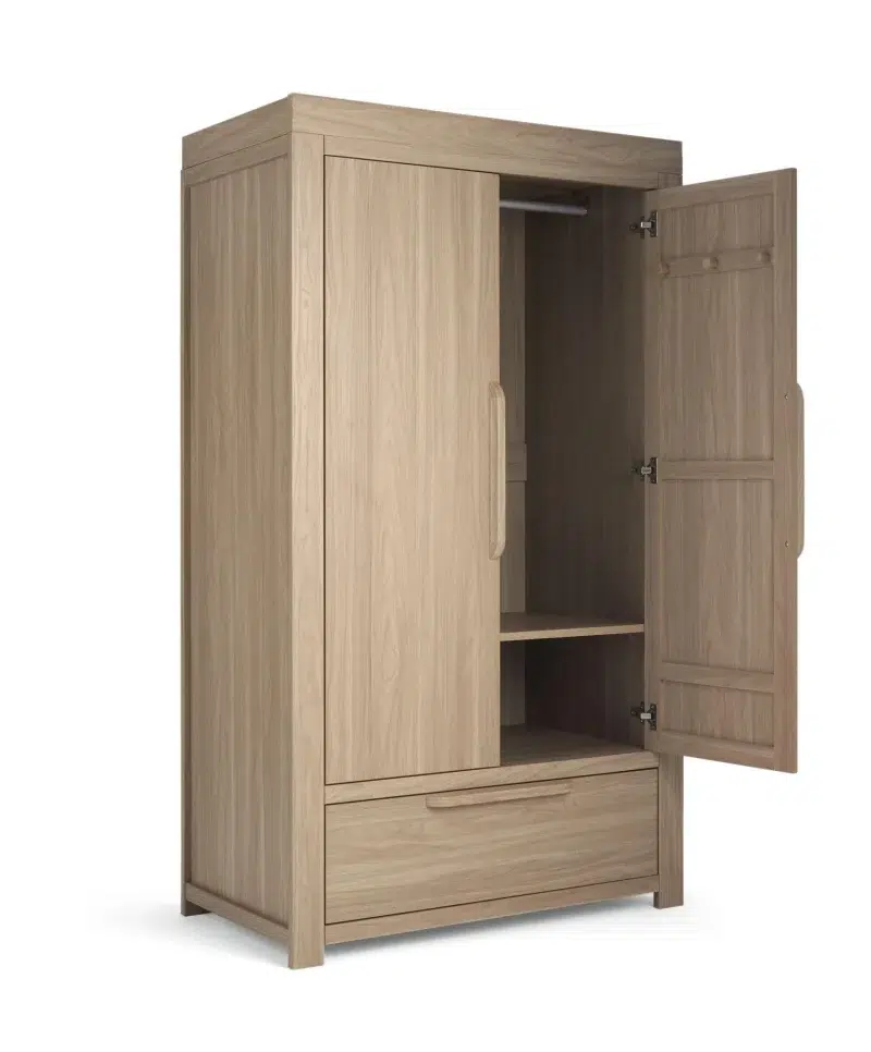 mamas-papas-furniture-sets-franklin-3-piece-cotbed-range-with-dresser-changer-double-wardrobe-oak 22