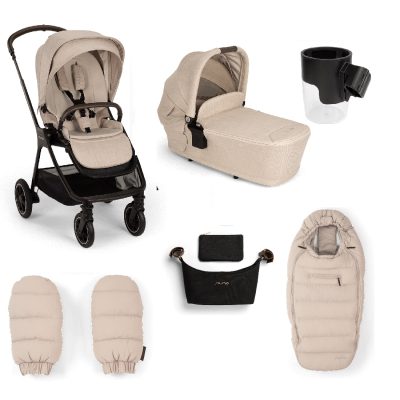 Nuna Triv Next Winter Bundle Biscotti