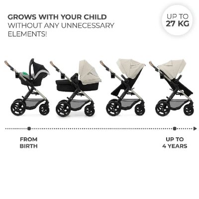 Kinderkraft MOOV 2 Travel System Grey