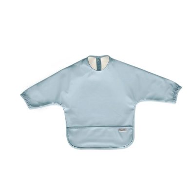 Pippeta Waterproof Cape Sleeved Bib - Sea Salt