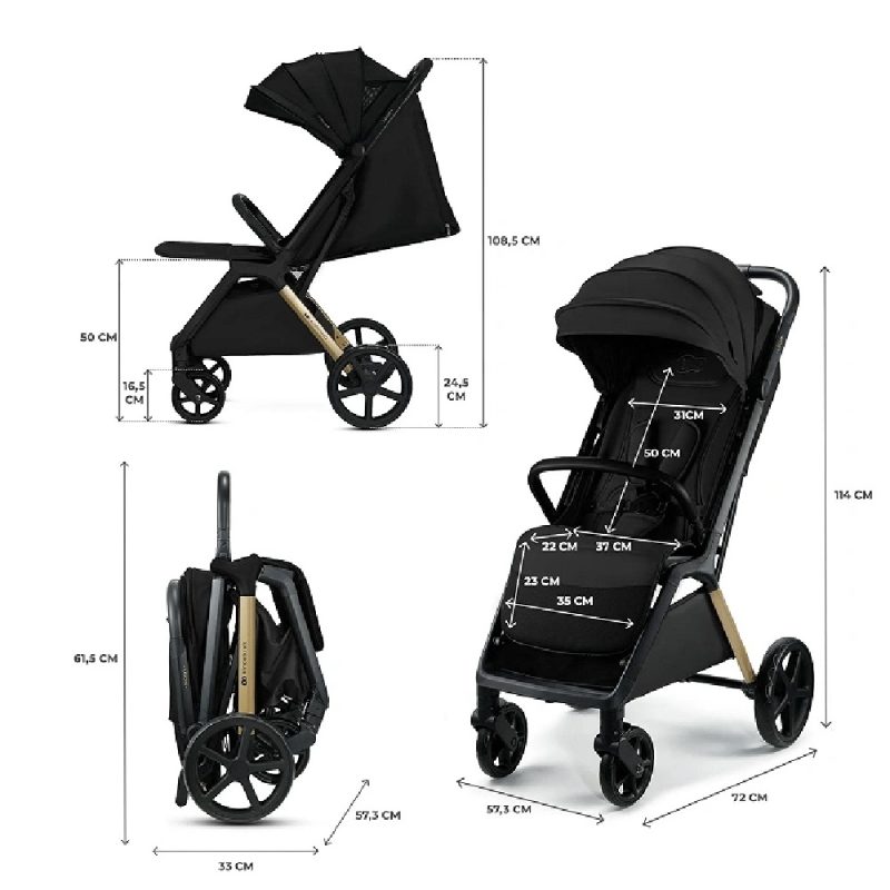 Kinderkraft LOOM Stroller Black