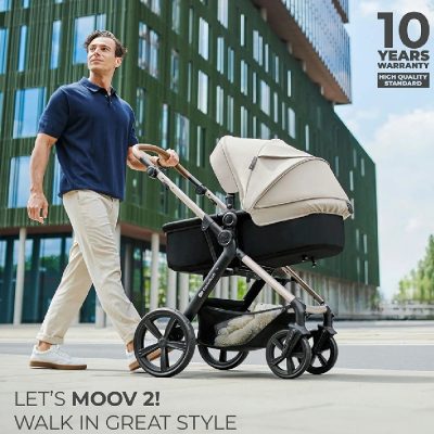 Kinderkraft MOOV 2 Travel System Grey