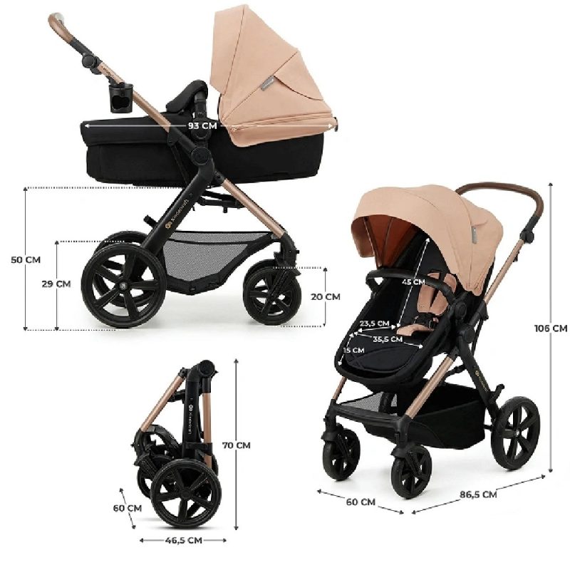 Kinderkraft MOOV 2 Travel System Beige