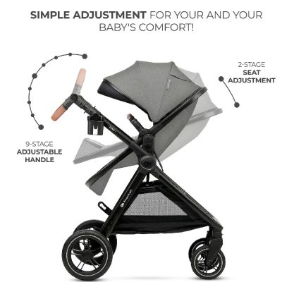 Kinderkraft ESME Travel System Grey