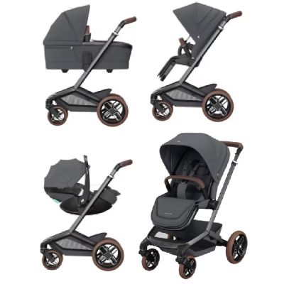 Maxi-Cosi Fame Travel System Twillic Graphite