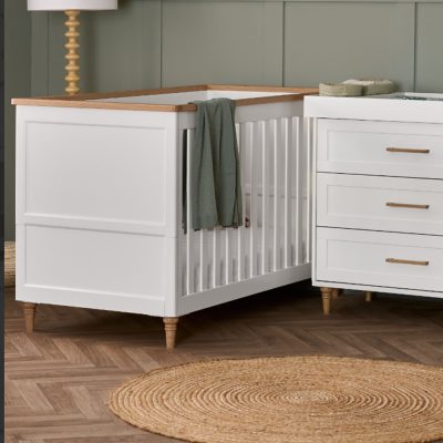 Obaby Orla 2 Piece Room Set - White with Oak