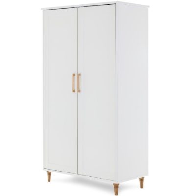 Obaby Orla Wardrobe - White with Oak