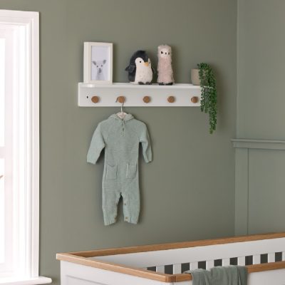 Obaby Orla Shelf - White with Oak