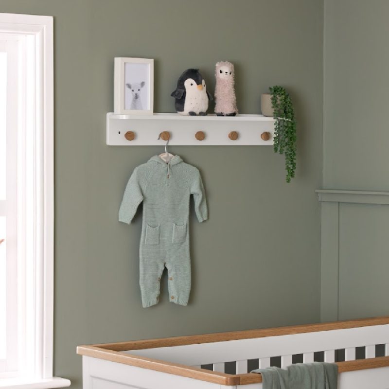 Obaby Orla Shelf - White with Oak