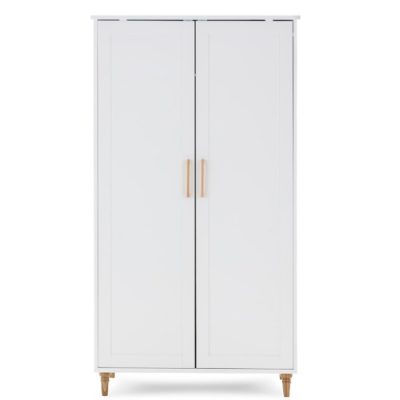 Obaby Orla Wardrobe - White with Oak