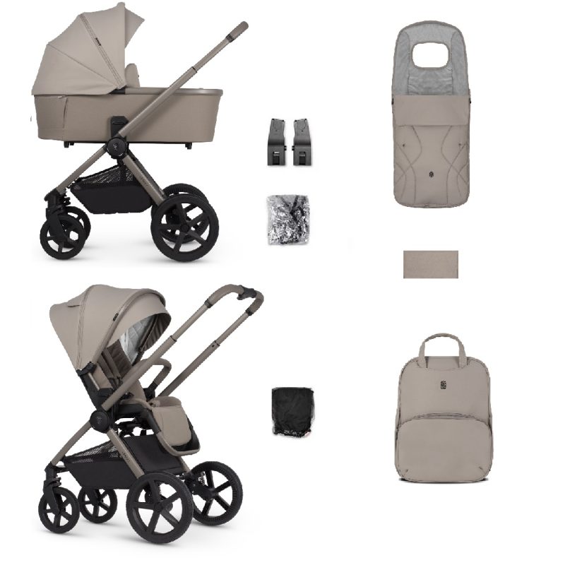 Venicci Upline 2 Taupe with Carrycot