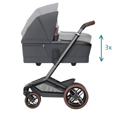 Maxi-Cosi Fame Travel System Twillic Graphite